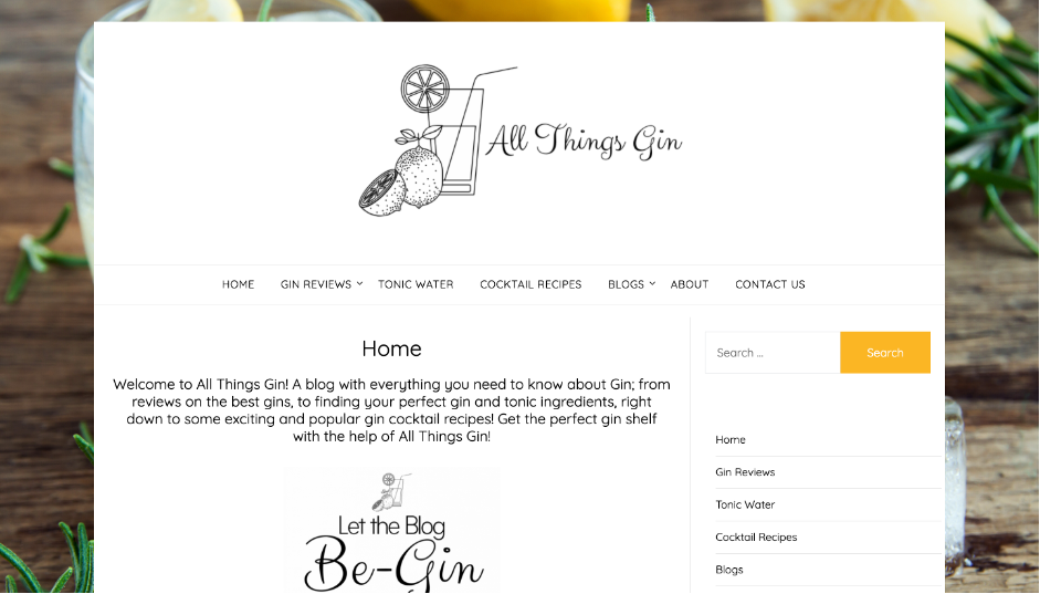 all things gin